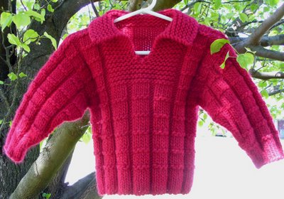 Waffles Charity Knit-along sweater