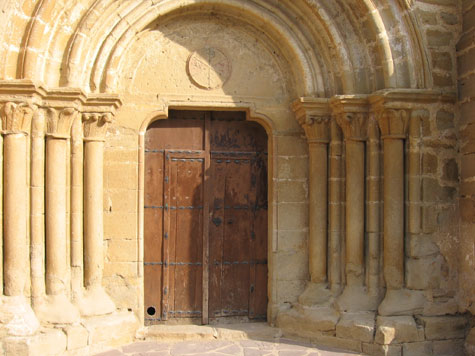 Medieval cat door