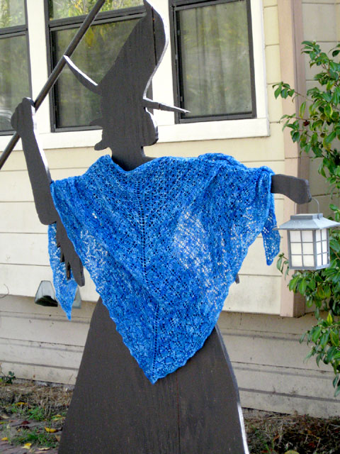 The Pangea shawl; something lovely this way comes