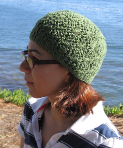The Santa Cruz hat in sock weight