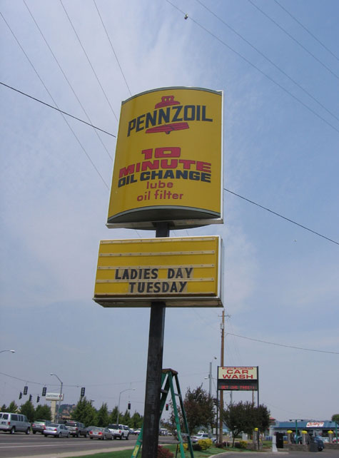 Living large in Medford: Ladies Day at Pennzoil