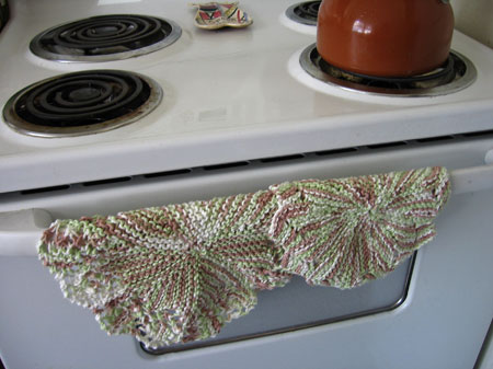 These washcloths are hot stuff.