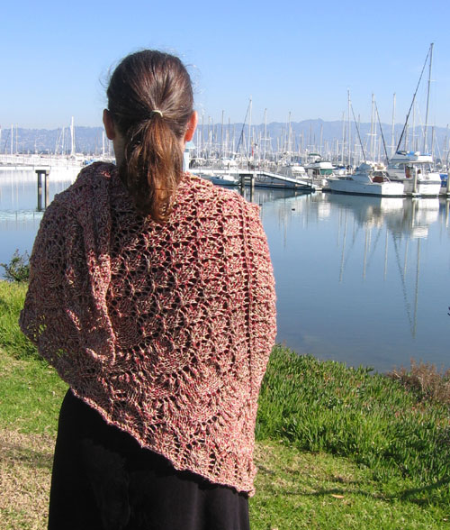 The prize swallowtail shawl